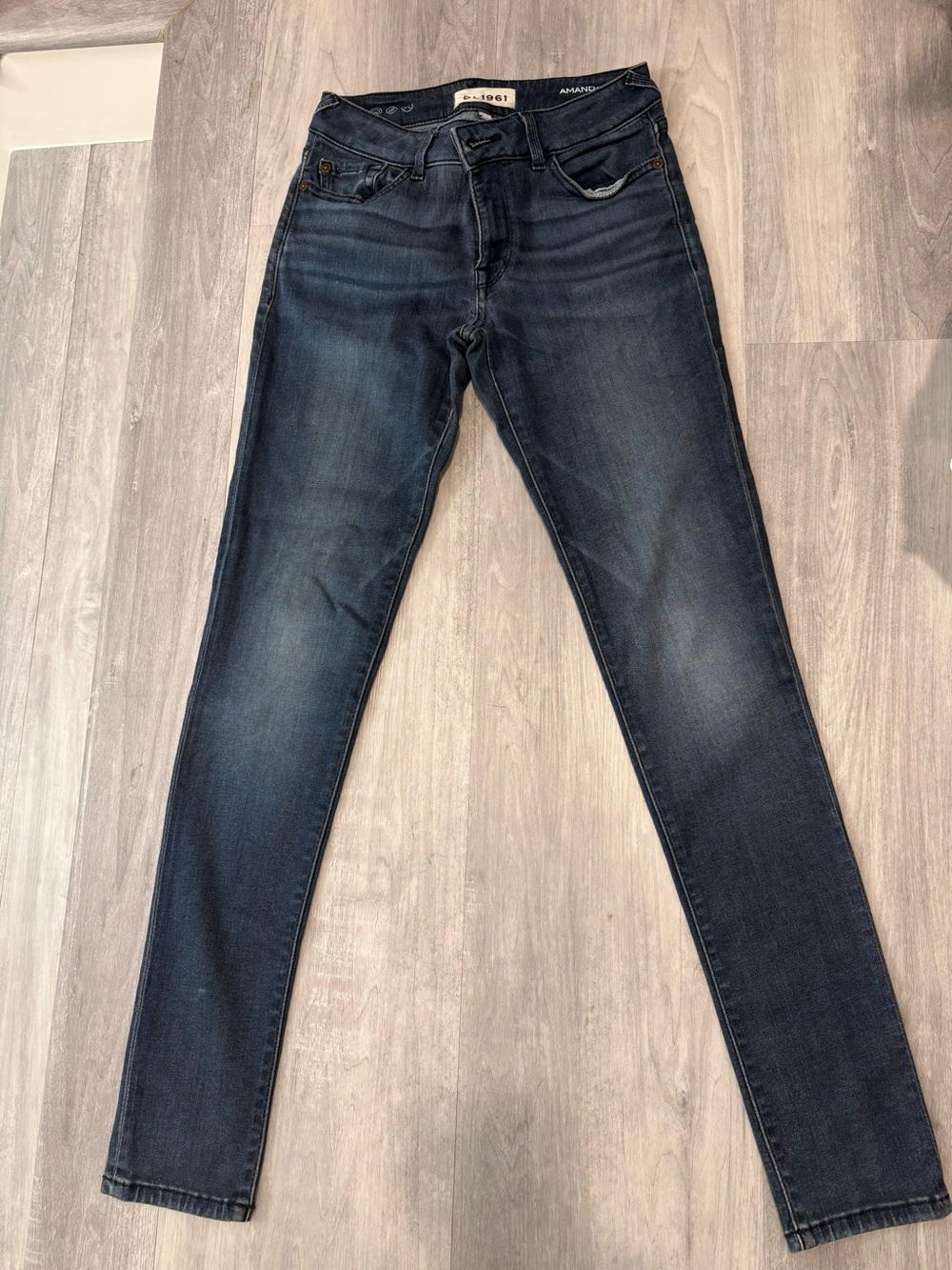 DL1961 Dark Blue Womens Jeggings
